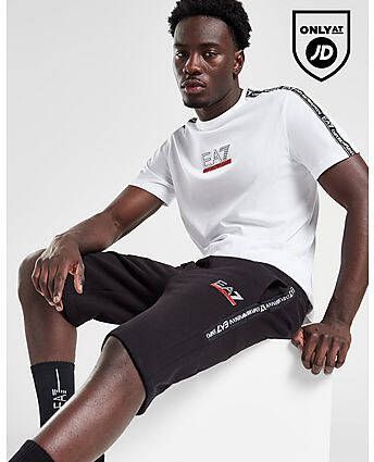 Emporio Armani EA7 Tape Shorts Black- Heren