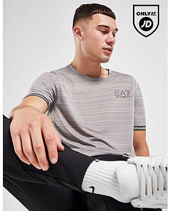 Emporio Armani EA7 Tech T-Shirt Grey- Heren