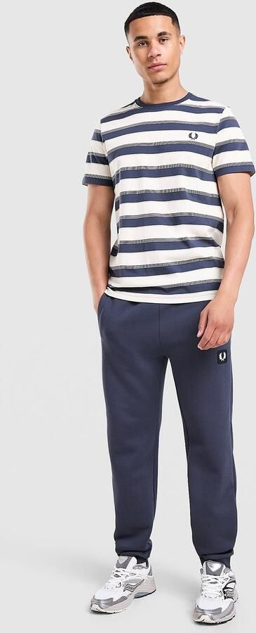 Fred Perry Pique Joggers Blauw- Heren Blauw