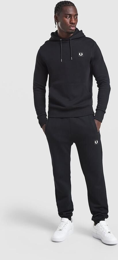 Fred Perry Pique Joggers Zwart- Heren Zwart