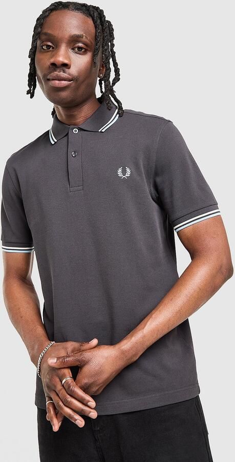 Fred Perry Twin Tipped Polo Shirt Rood- Heren Rood