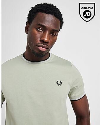 Fred Perry Twin Tipped T-Shirt Heren GREEN- Heren GREEN