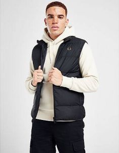Fred Perry Insulated Gilet Black- Heren