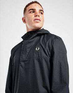 Fred Perry Packable Shell Jacket Black- Heren