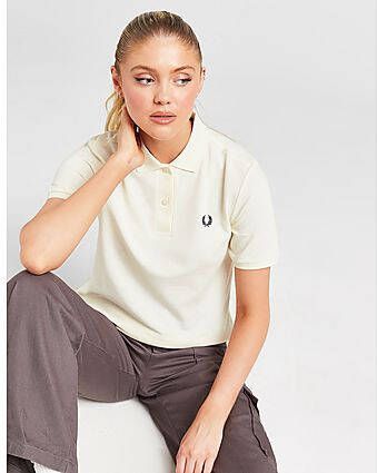 Fred Perry Polo Shirt White- Dames