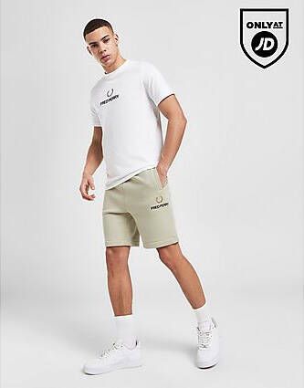 Fred Perry Stack Shorts Beige- Heren