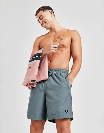 Fred Perry Swimmer Shorts Blue- Heren
