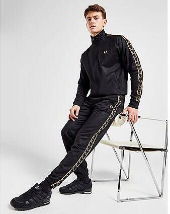 Fred Perry Tape Track Pants BLACK- Heren