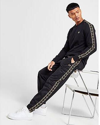 Fred Perry Tape Track Pants BLACK- Heren