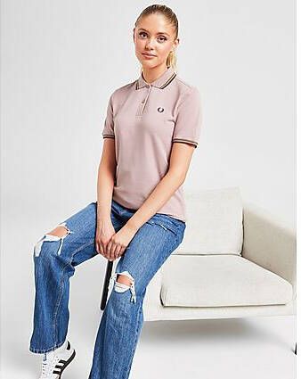 Fred Perry Twin Tipped Polo Shirt PINK- Dames