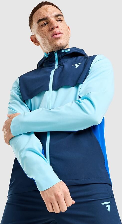 GRIID Evo Full Zip Hooded Jacket Blauw- Heren Blauw