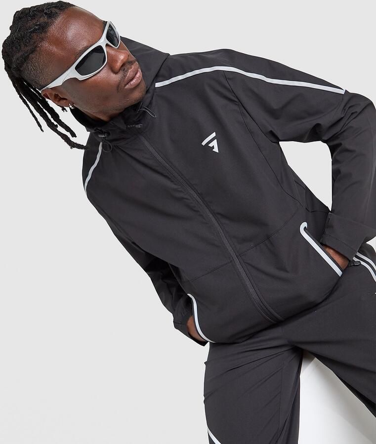 GRIID Reflect Jacket Zwart- Heren Zwart