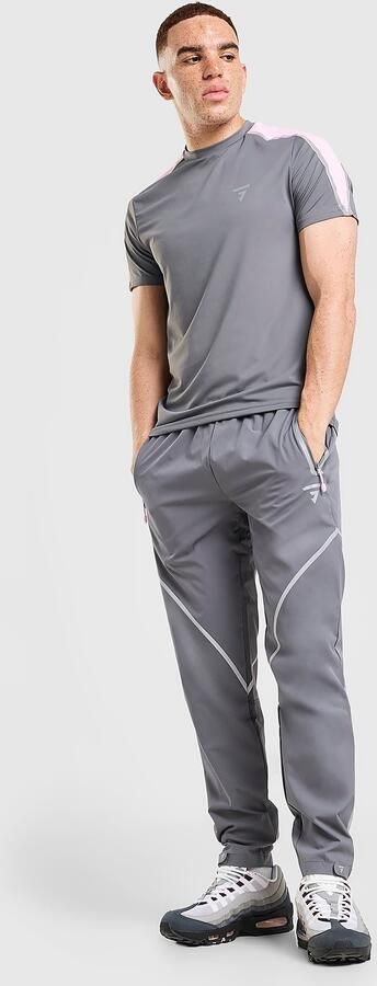 GRIID Reflective Woven Track Pants Grijs- Heren Grijs