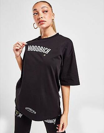 Hoodrich Calor Boyfriend T-Shirt Black- Dames