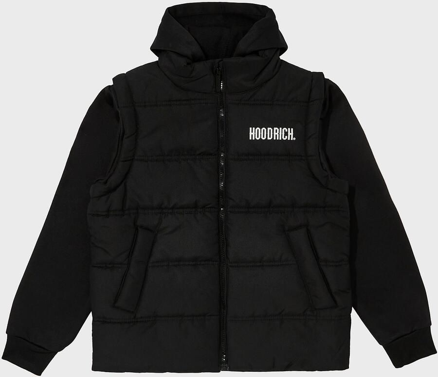 Hoodrich Amplify Gilet Junior Zwart Kind Zwart