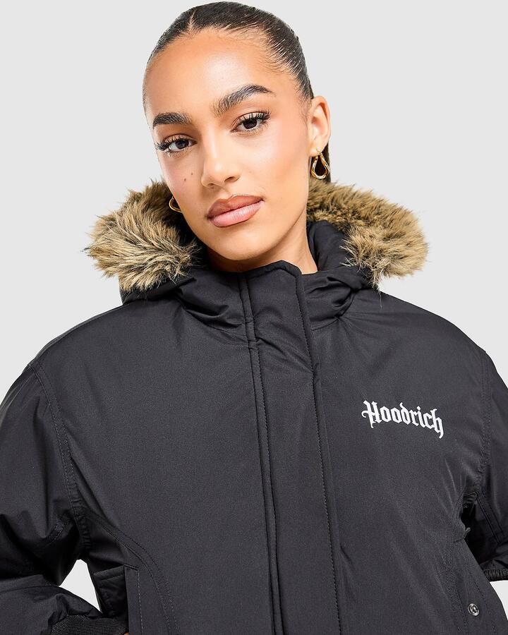 Hoodrich Azure Bomber Jacket Zwart- Dames Zwart