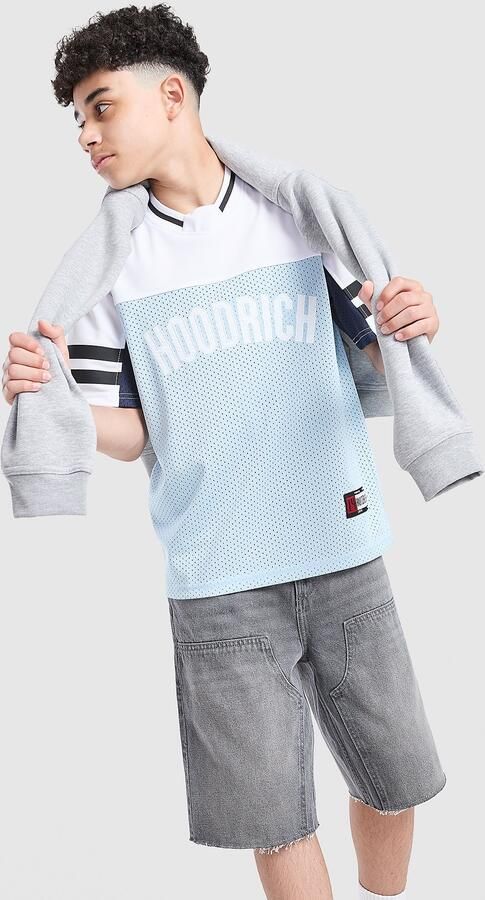 Hoodrich Campus Mesh T-Shirt Junior Wit Kind Wit