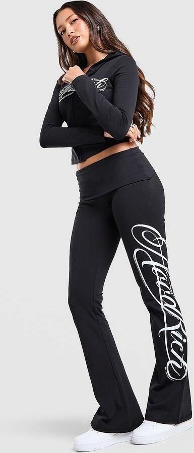 Hoodrich Celeste Flare Leggings Zwart- Dames Zwart