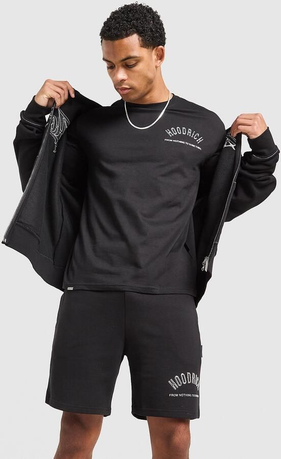 Hoodrich Chromatic T-Shirt Shorts Set Zwart- Heren Zwart
