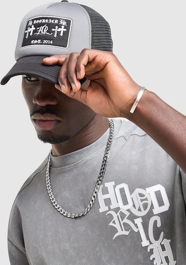 Hoodrich Crosses Trucker Cap Grijs- Dames Grijs