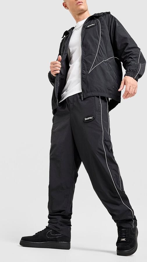 Hoodrich Cypher Woven Track Pants Zwart- Heren Zwart