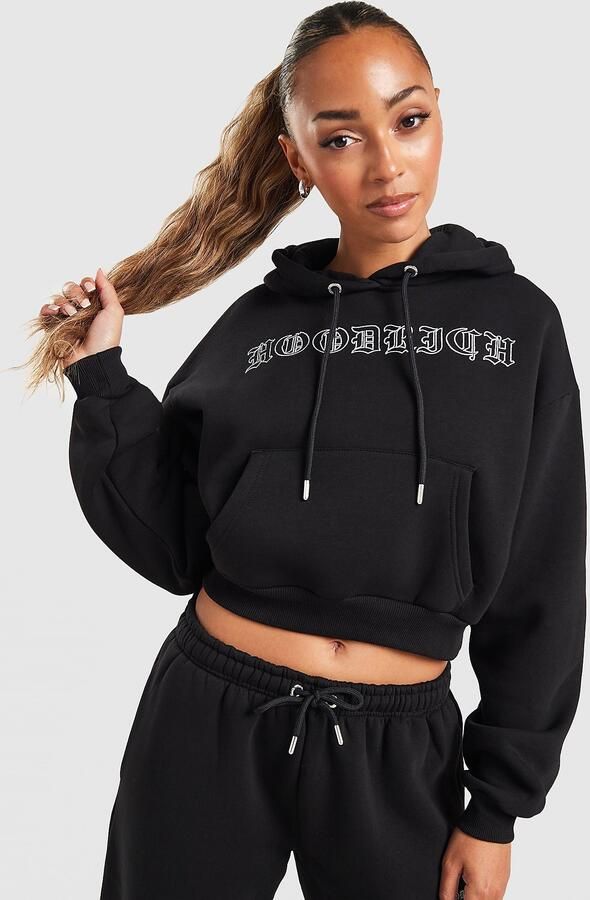 Hoodrich Envy Boxy Overhead Hoodie Zwart- Dames Zwart