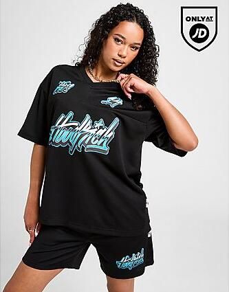 Hoodrich Erupt Poly Jersey Black- Dames Black