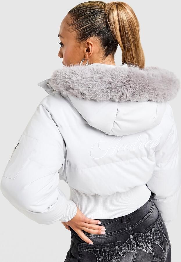 Hoodrich Forsyth Fit Puffer Jacket Grijs- Dames Grijs