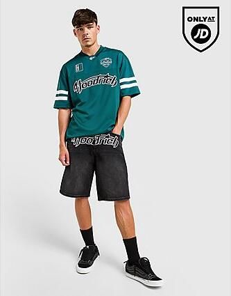Hoodrich Galaxy Denim Shorts Black- Heren Black