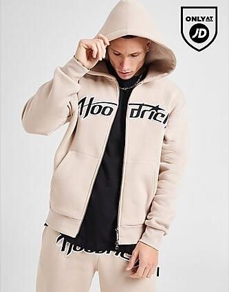 Hoodrich Galaxy Full Zip Hoodie Stone- Heren Stone