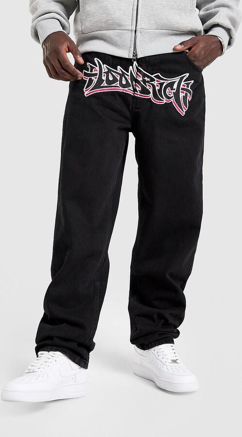 Hoodrich Graff Denim Jeans Zwart- Heren Zwart