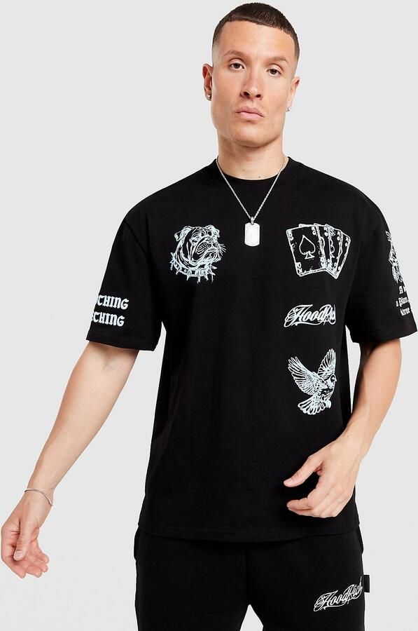 Hoodrich Heir T-Shirt Zwart- Heren Zwart