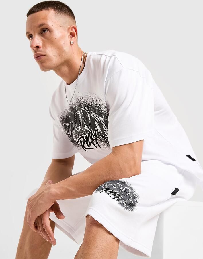 Hoodrich Iron V2 Shorts Wit- Heren Wit