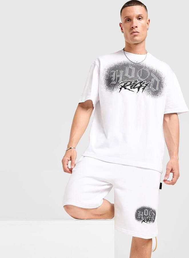 Hoodrich Iron V2 T-Shirt Wit- Heren Wit