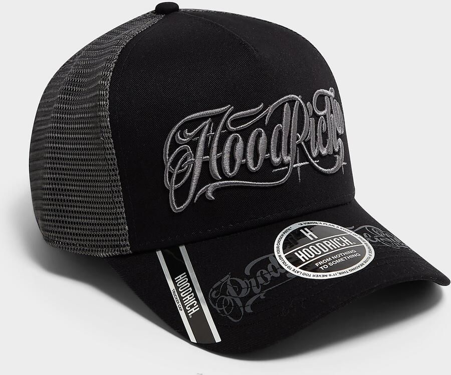 Hoodrich Legacy Dual Trucker Cap Zwart- Dames Zwart