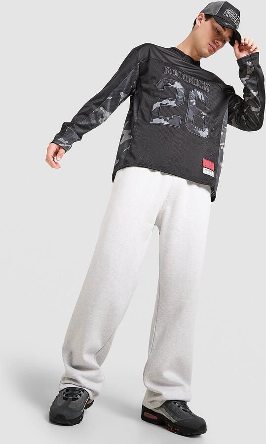 Hoodrich Long Sleeve Jersey Zwart- Heren Zwart