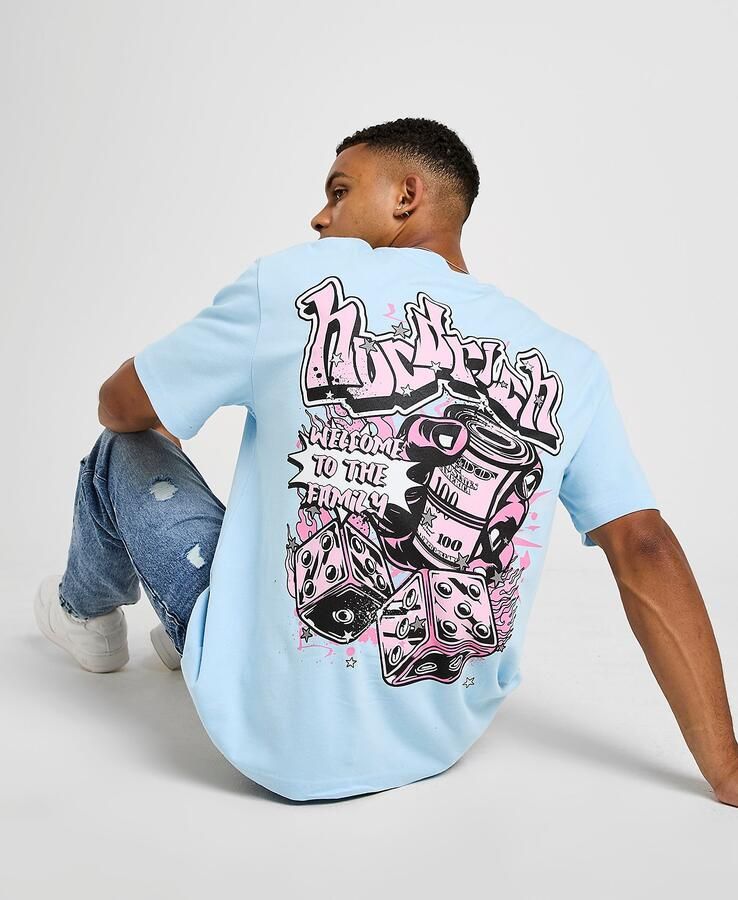 Hoodrich Luxeorb T-Shirt Blauw- Heren Blauw