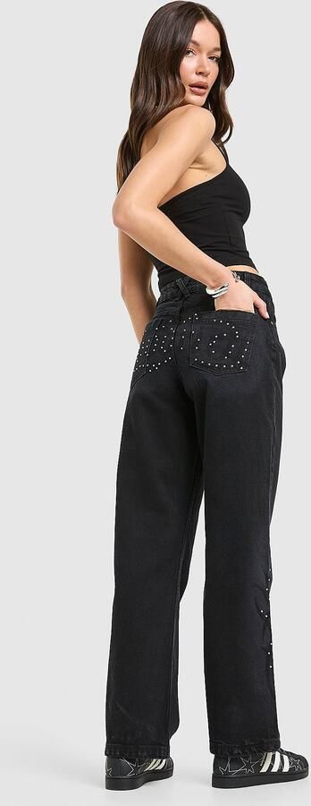 Hoodrich Luz Diamante Jeans Blauw- Dames Blauw