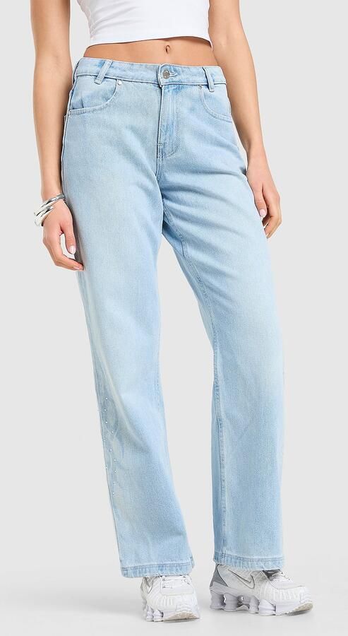 Hoodrich Luz Diamante Jeans Zwart- Dames Zwart