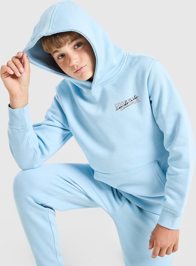 Hoodrich Lynx Overhead Hoodie Junior Blauw Kind Blauw