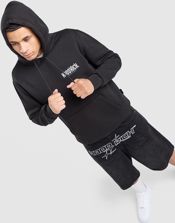 Hoodrich Magma Hoodie Zwart- Heren Zwart