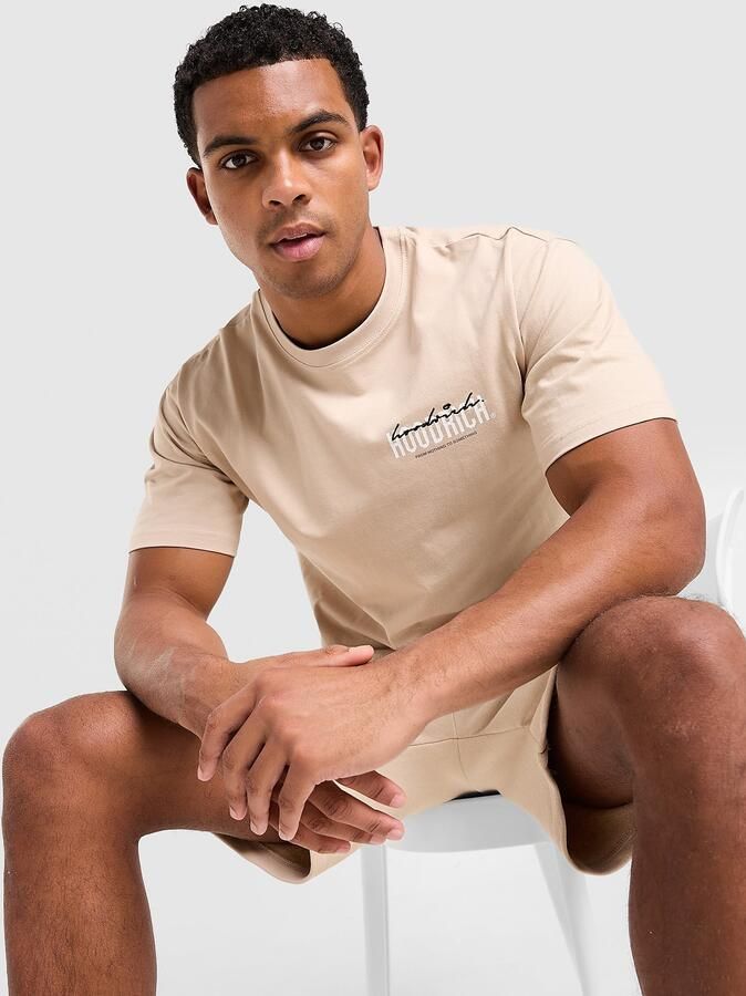Hoodrich Magma T-Shirt Bruin- Heren Bruin