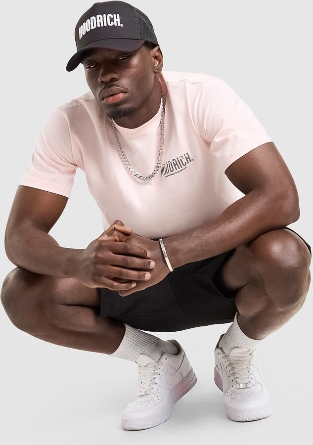 Hoodrich Magma T-Shirt Roze- Heren Roze