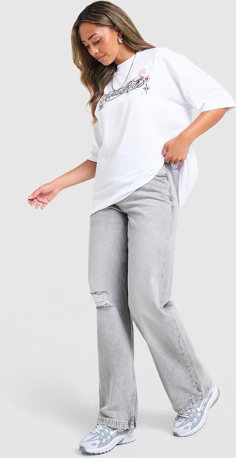 Hoodrich Mono Applique Jeans Grijs