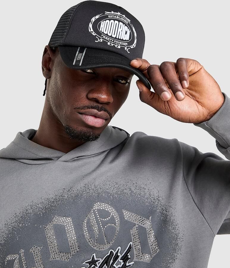 Hoodrich Noir Trucker Cap Zwart- Dames Zwart