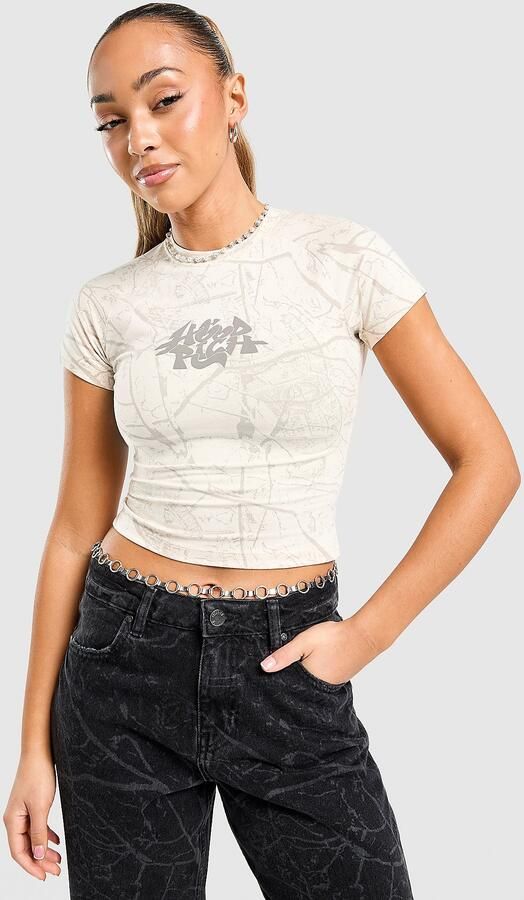 Hoodrich Nytrex Baby T-Shirt Bruin- Dames Bruin