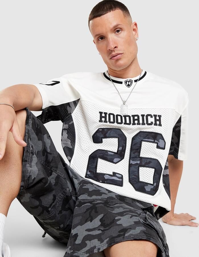 Hoodrich Playmaker Jersey Wit- Heren Wit
