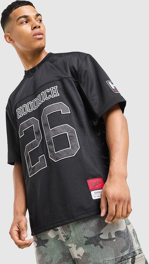 Hoodrich Playmaker Jersey Zwart- Heren Zwart
