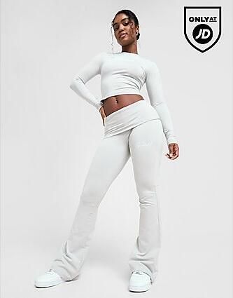 Hoodrich Poise Flare Leggings Grey- Dames Grey