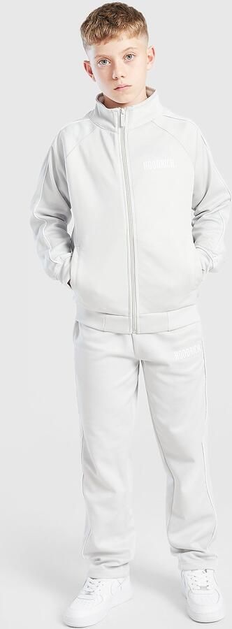 Hoodrich Prosper Poly Tracksuit Junior Grijs Kind Grijs